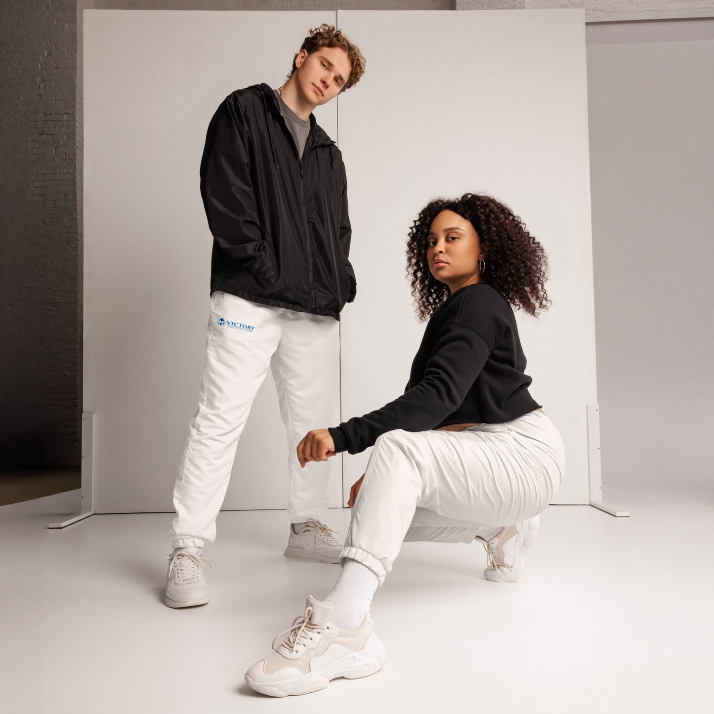 Royal Embroidered Unisex track pants