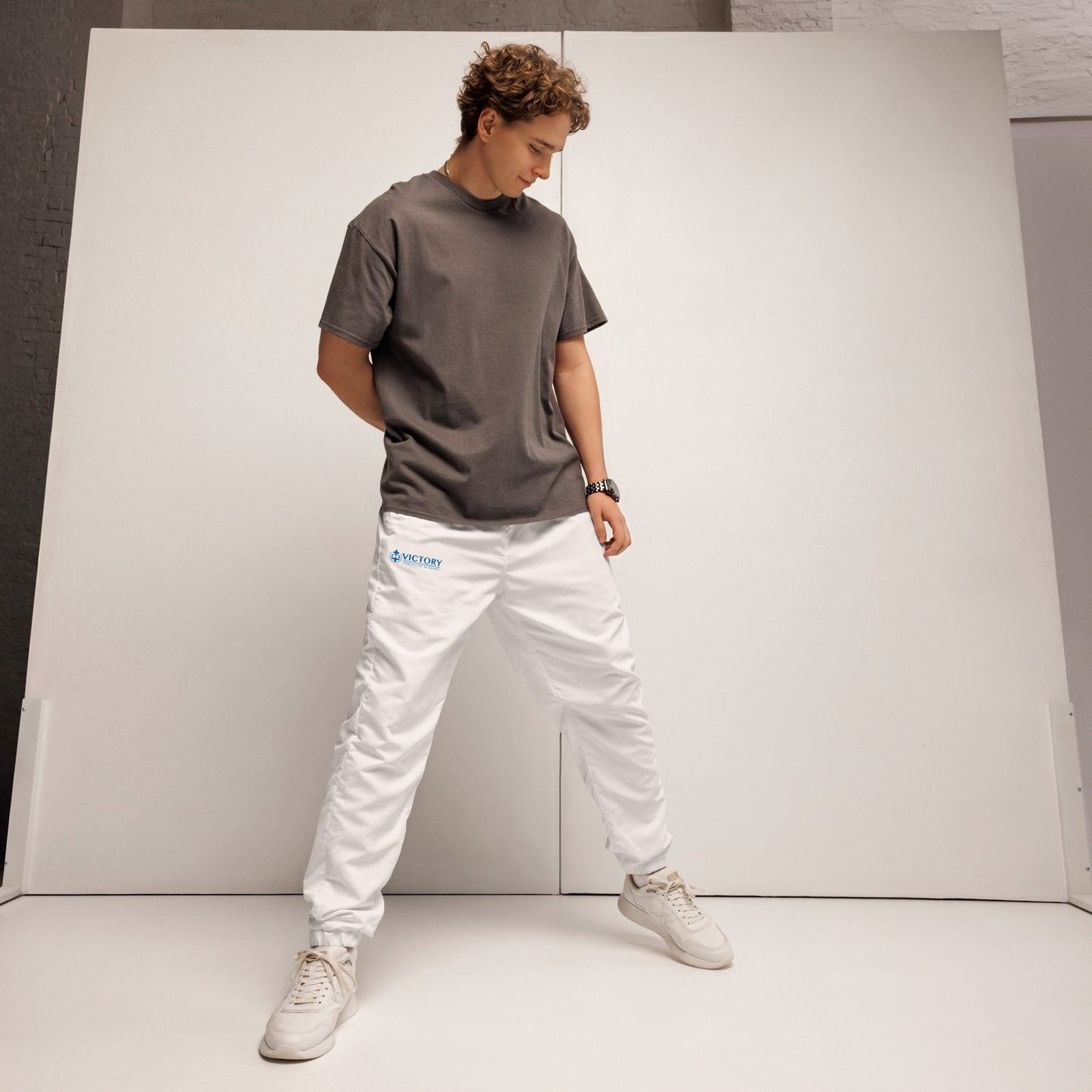 Royal Embroidered Unisex track pants