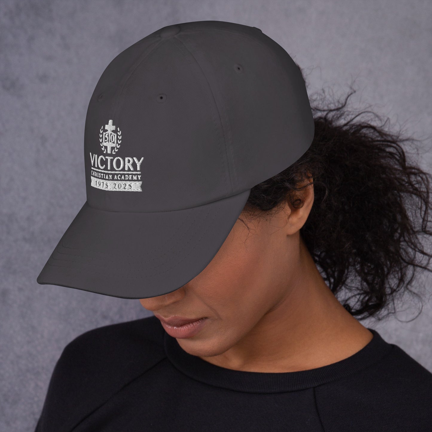 50th Anniversary White Embroidered Hat