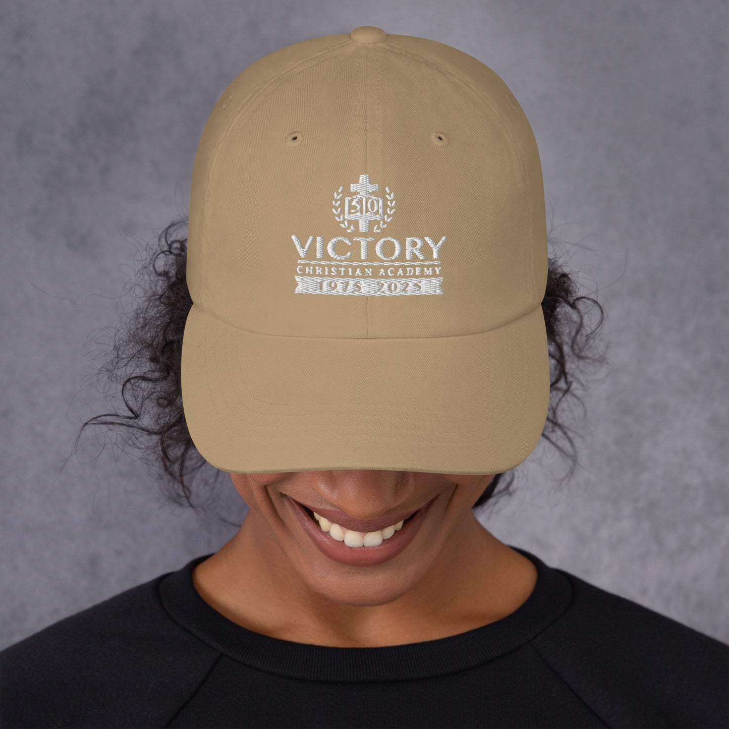 50th Anniversary White Embroidered Hat