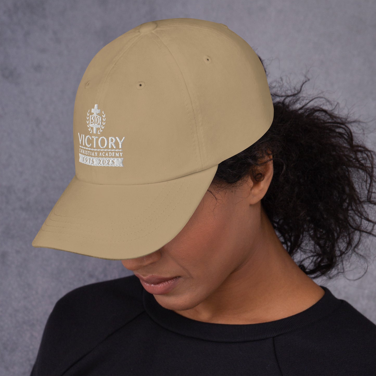 50th Anniversary White Embroidered Hat