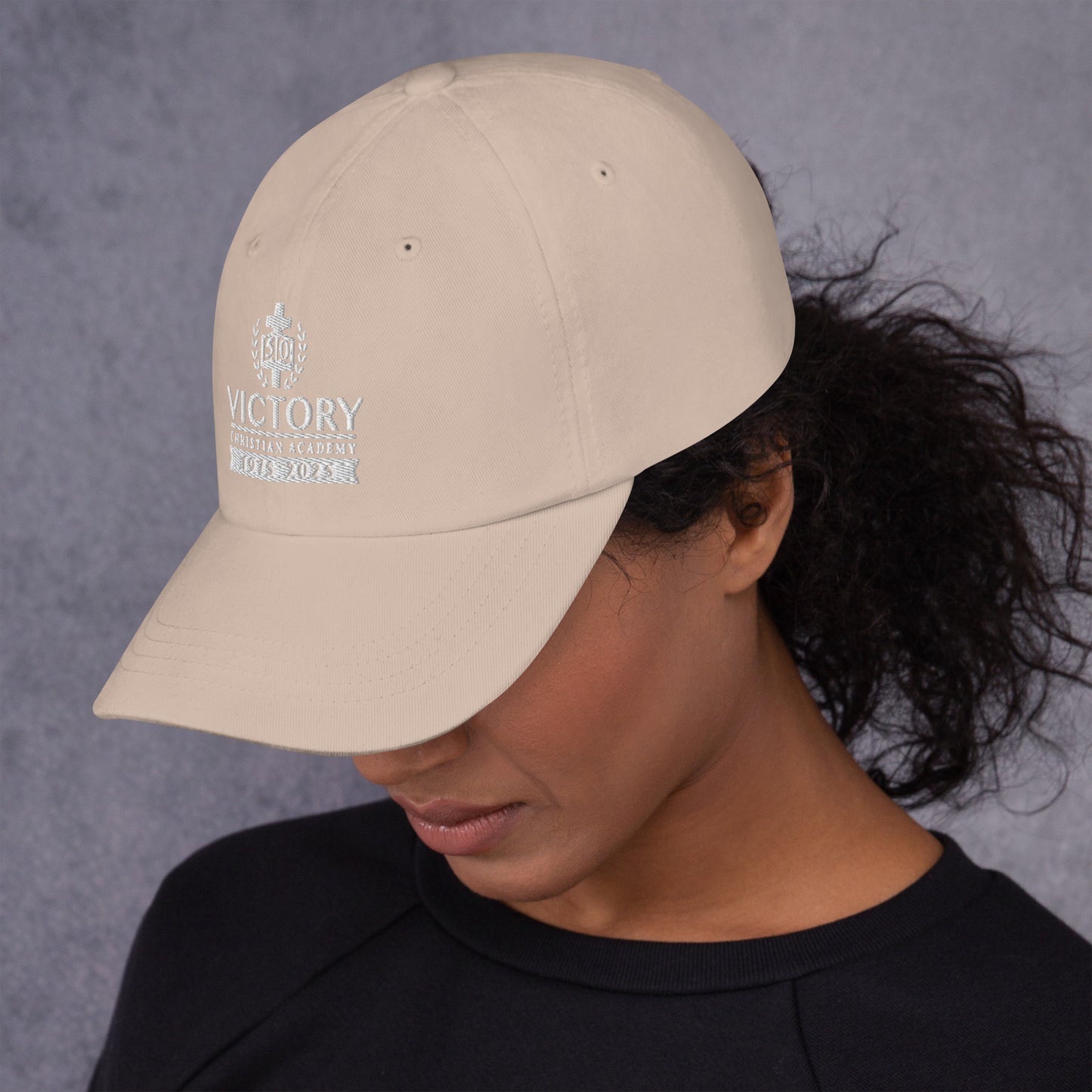 50th Anniversary White Embroidered Hat