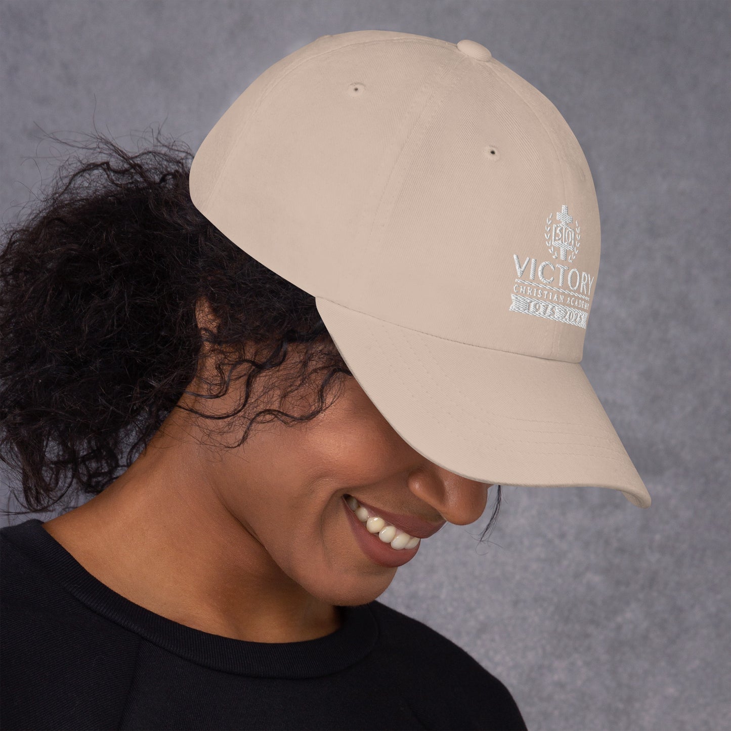 50th Anniversary White Embroidered Hat