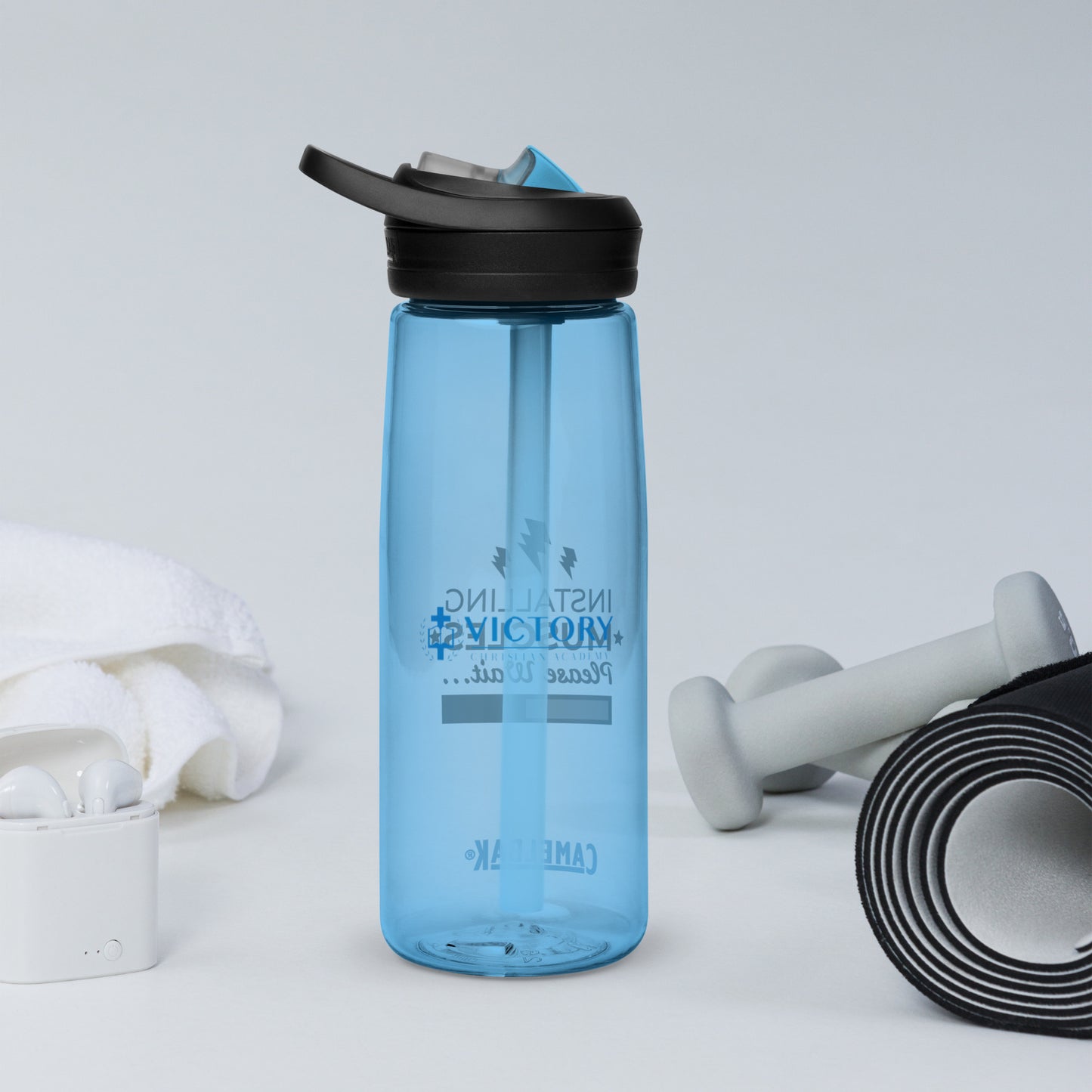 Playful Victory Sports water bottle