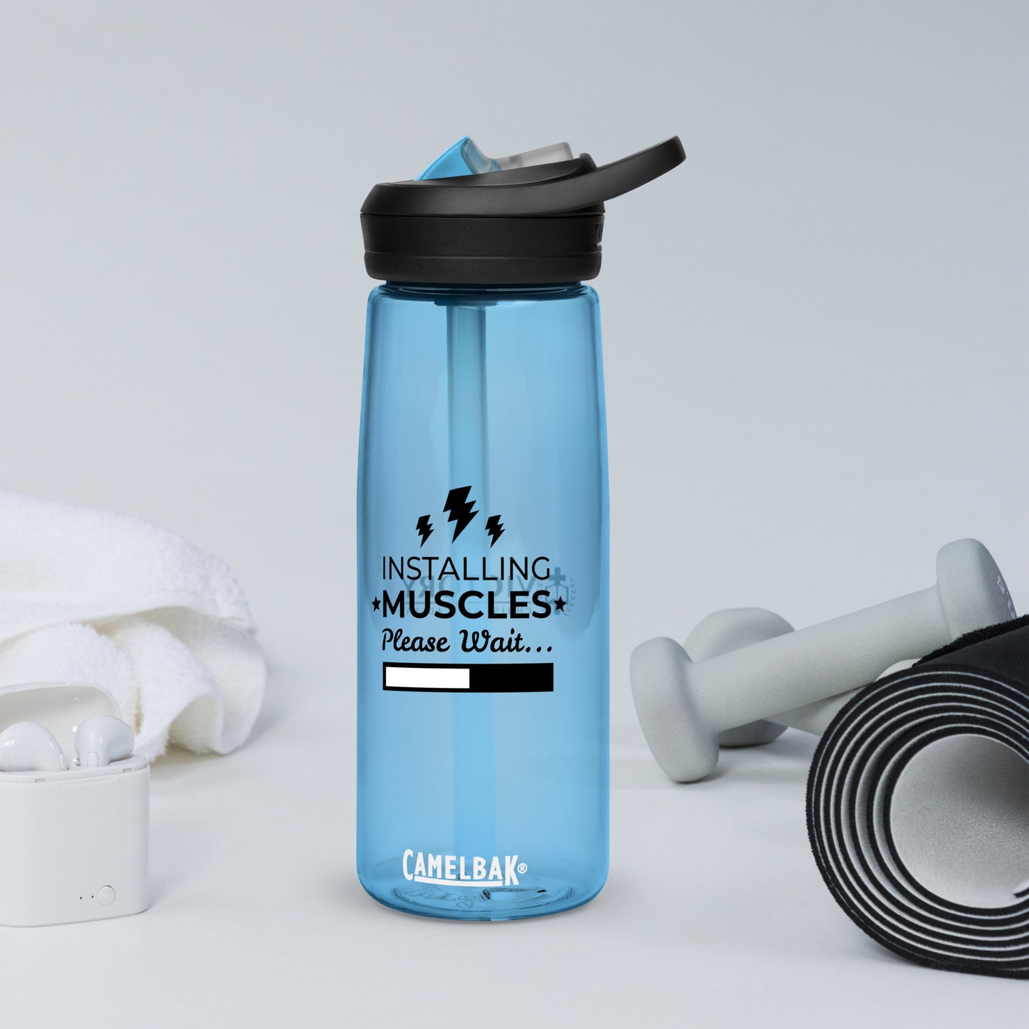 Playful Victory Sports water bottle