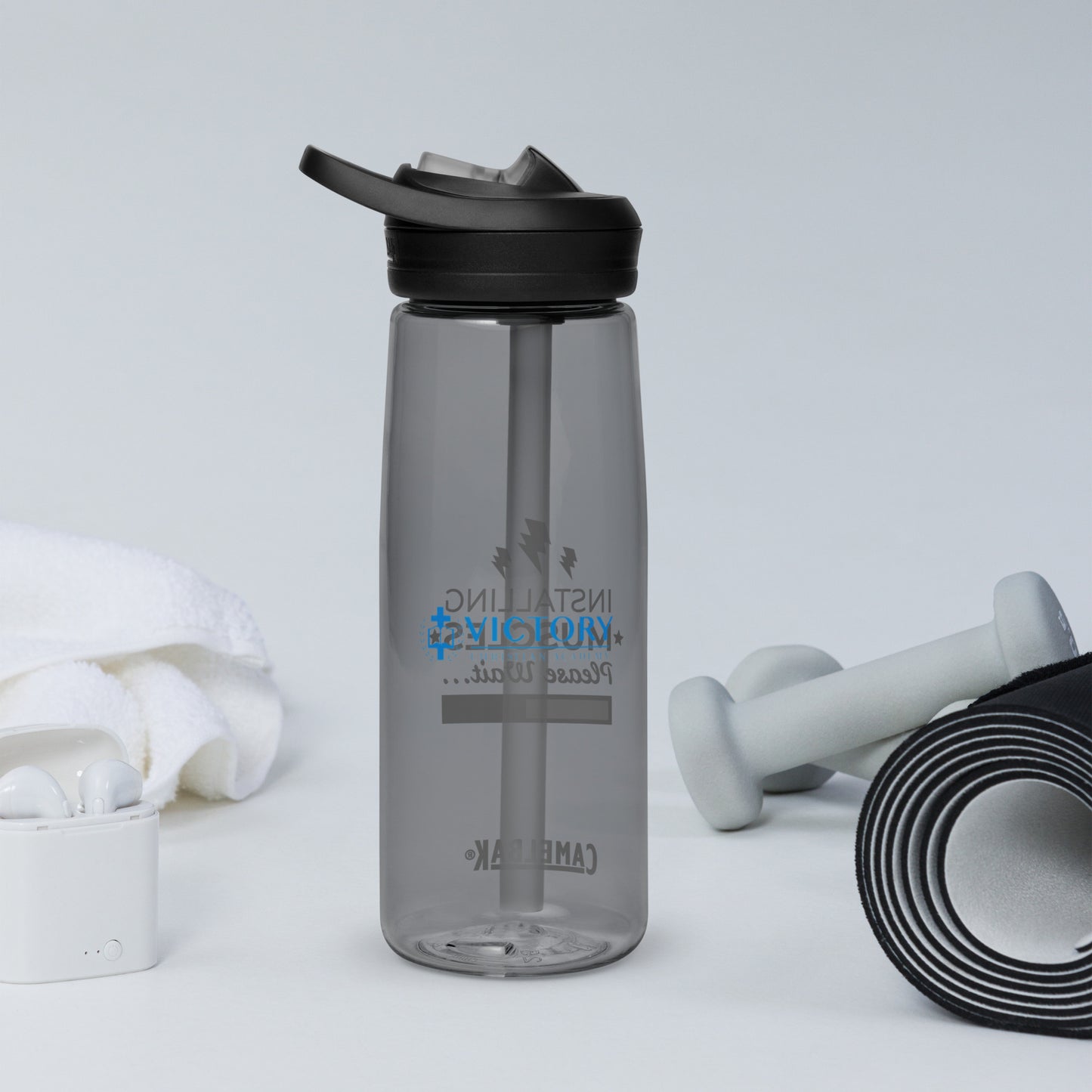 Playful Victory Sports water bottle