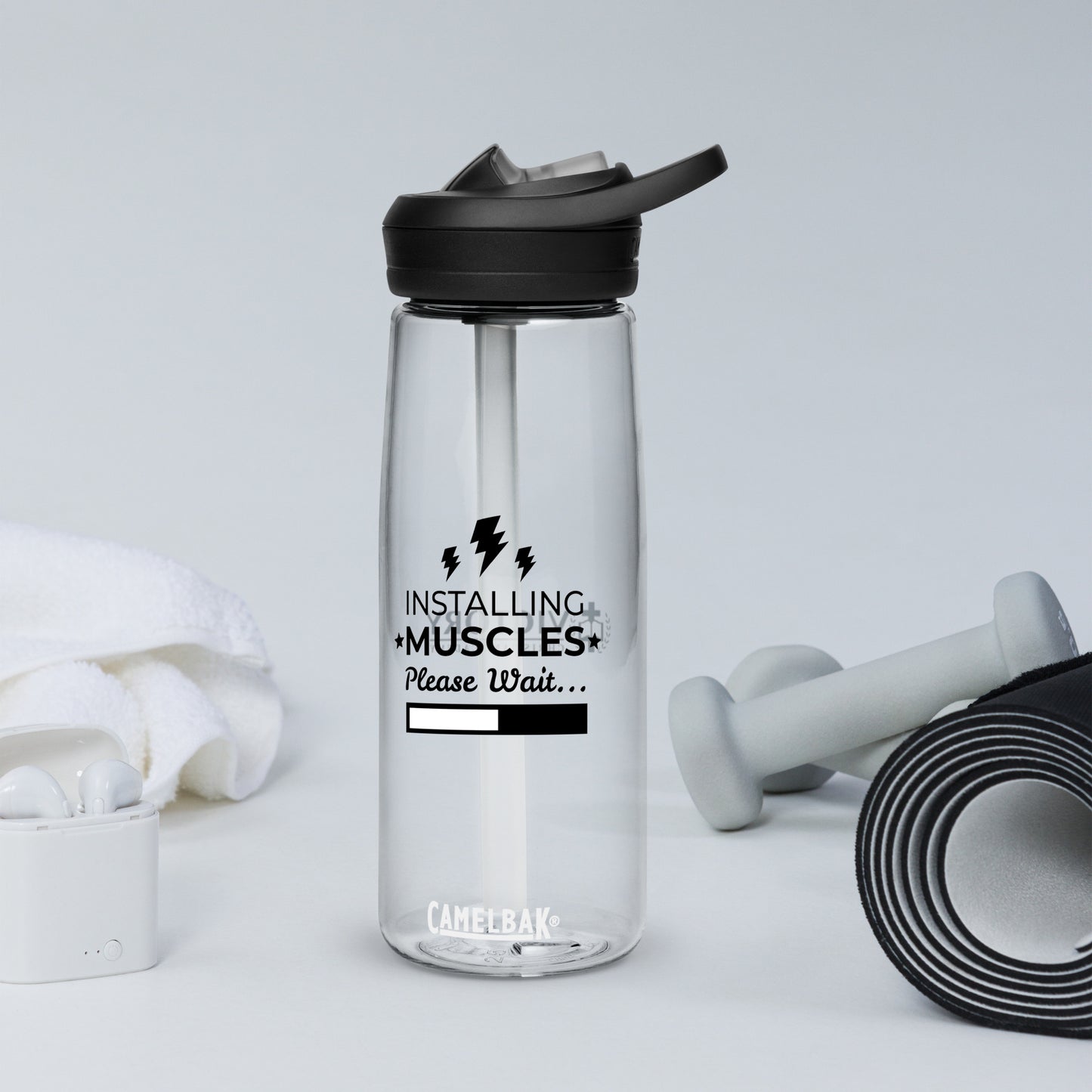 Playful Victory Sports water bottle