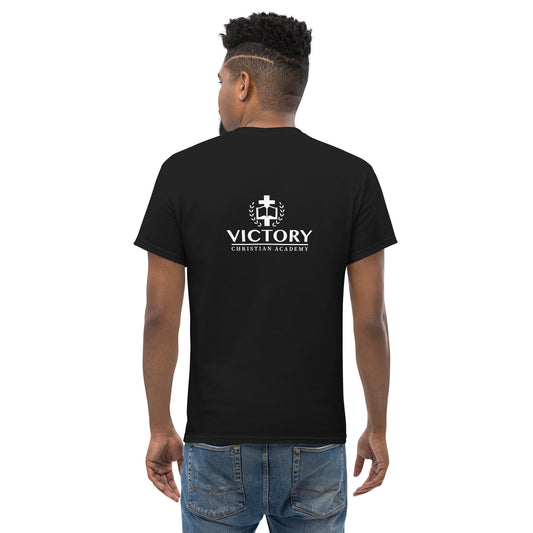 White VCA back logo Unisex classic tee