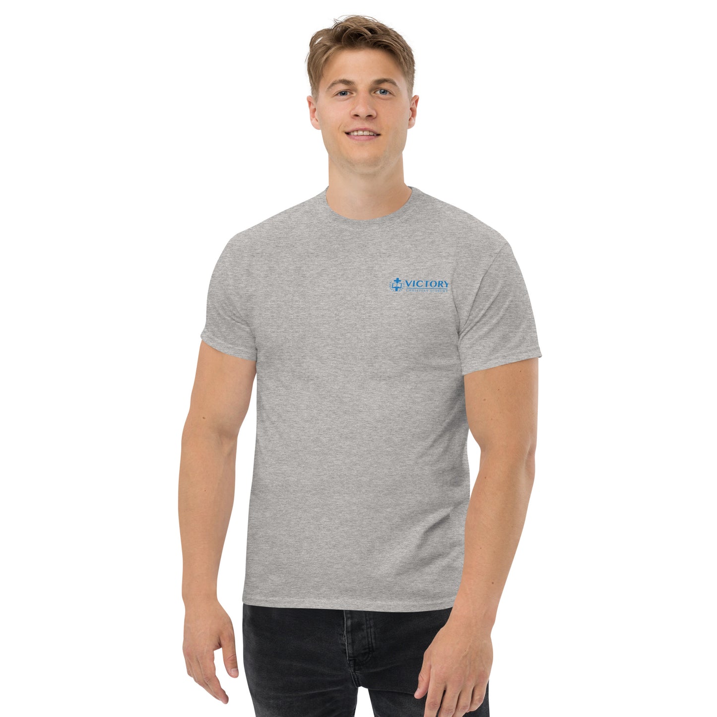 Class of 2025 Back and front logo Unisex classic tee