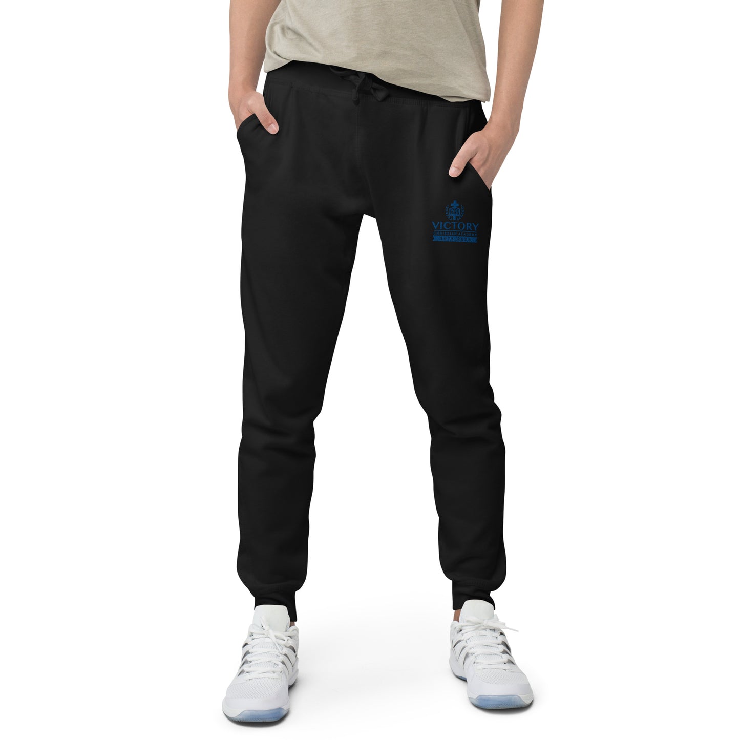 Royal Embroidered Unisex fleece sweatpants