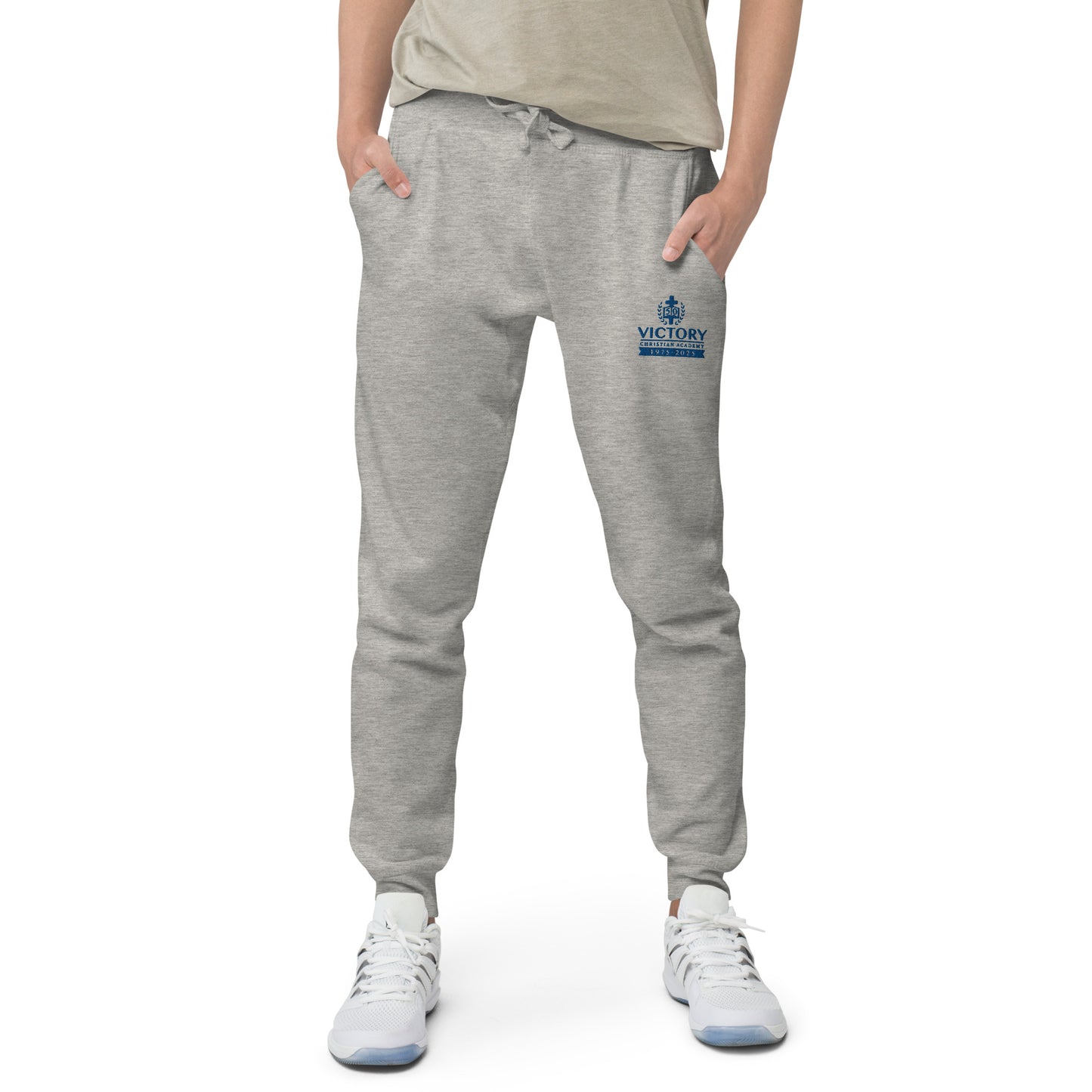 Royal Embroidered Unisex fleece sweatpants