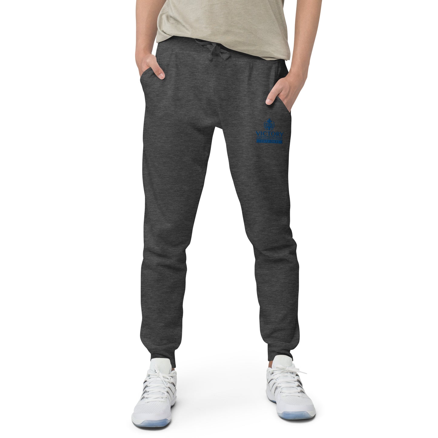 Royal Embroidered Unisex fleece sweatpants