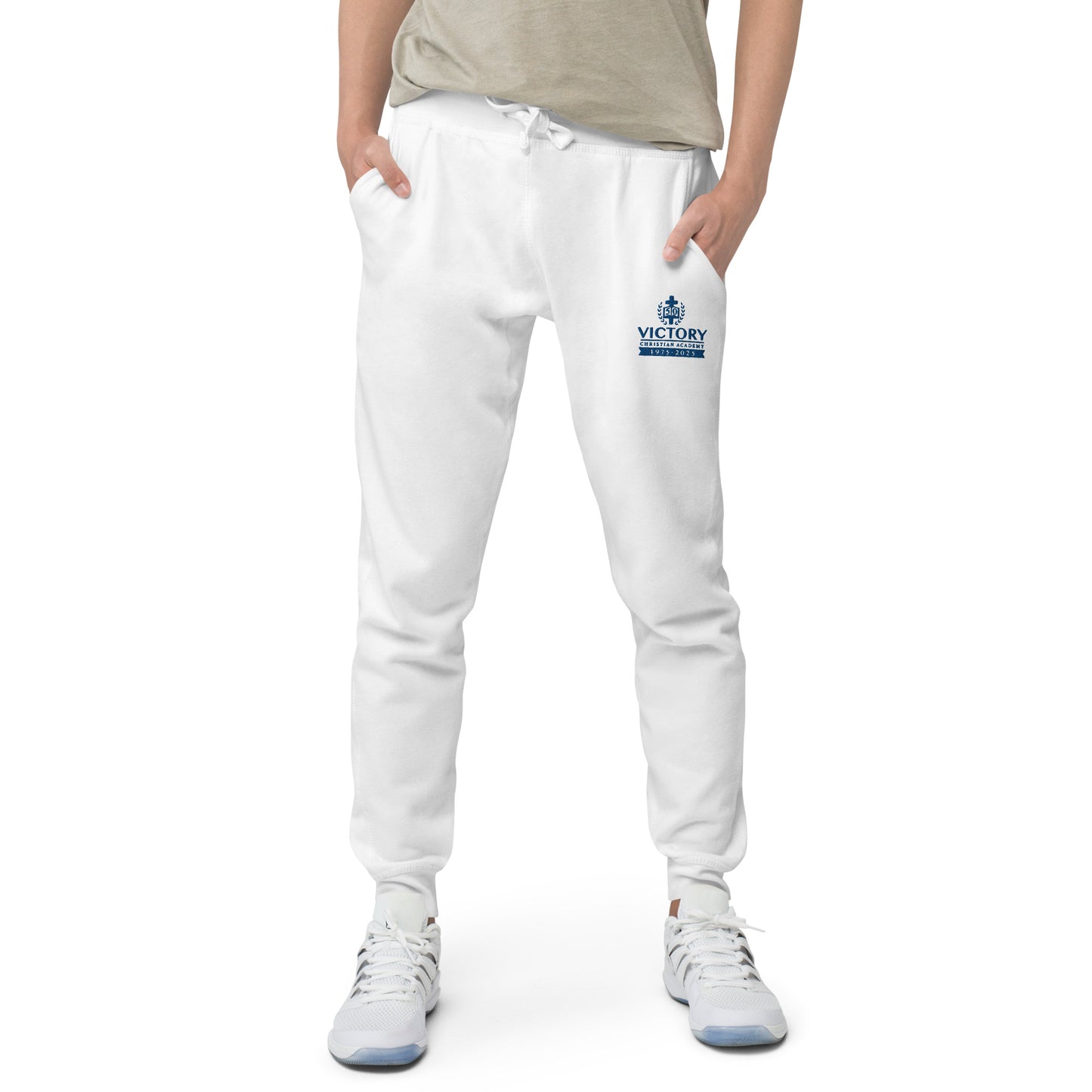 Royal Embroidered Unisex fleece sweatpants