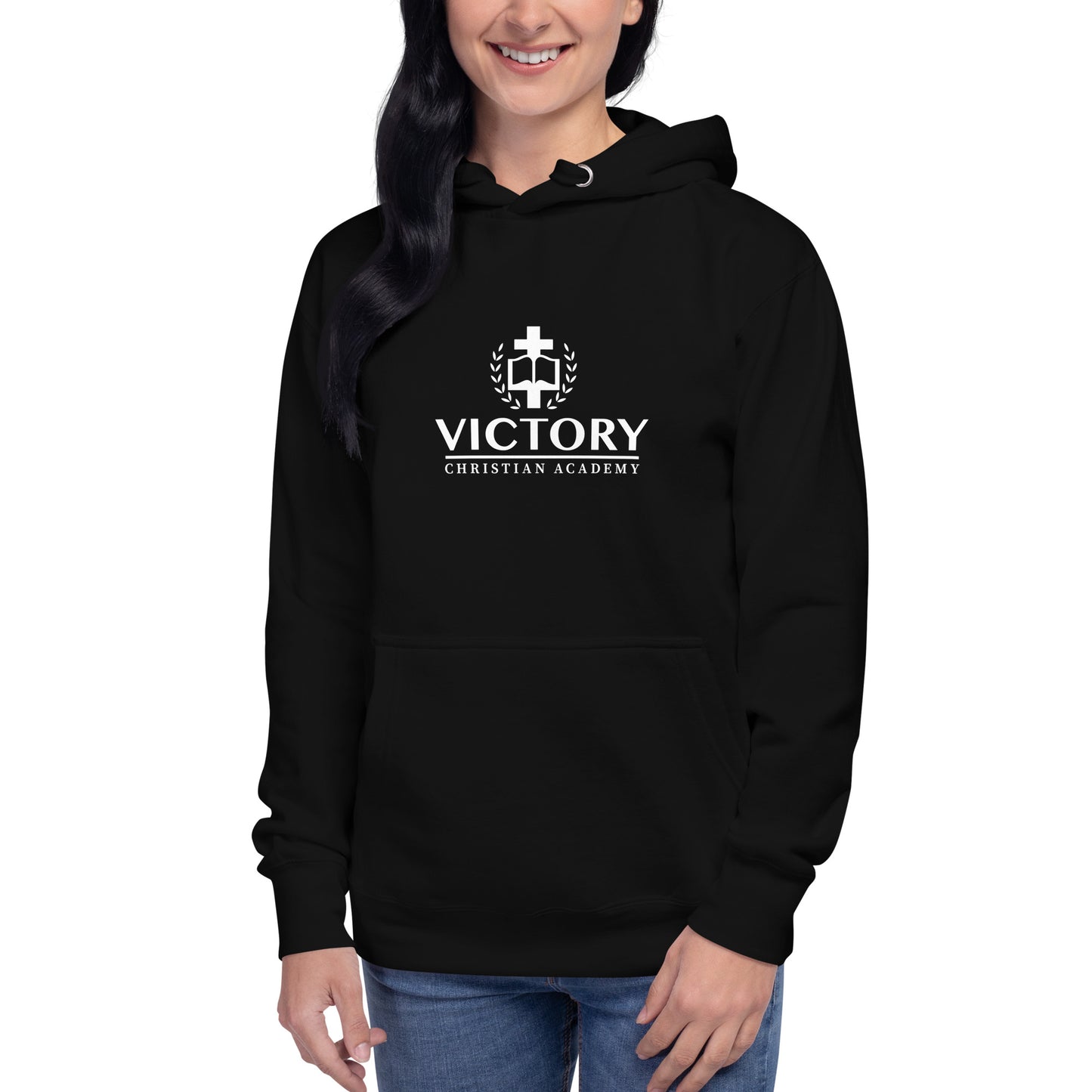 VCA White Logo Unisex Hoodie