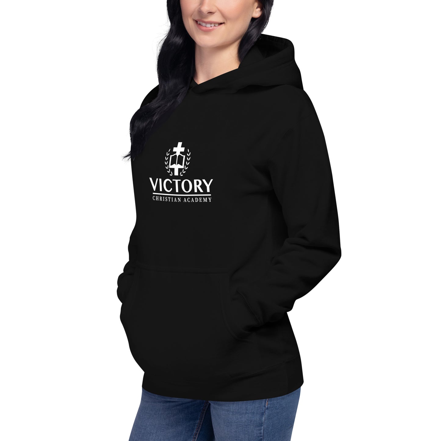 VCA White Logo Unisex Hoodie