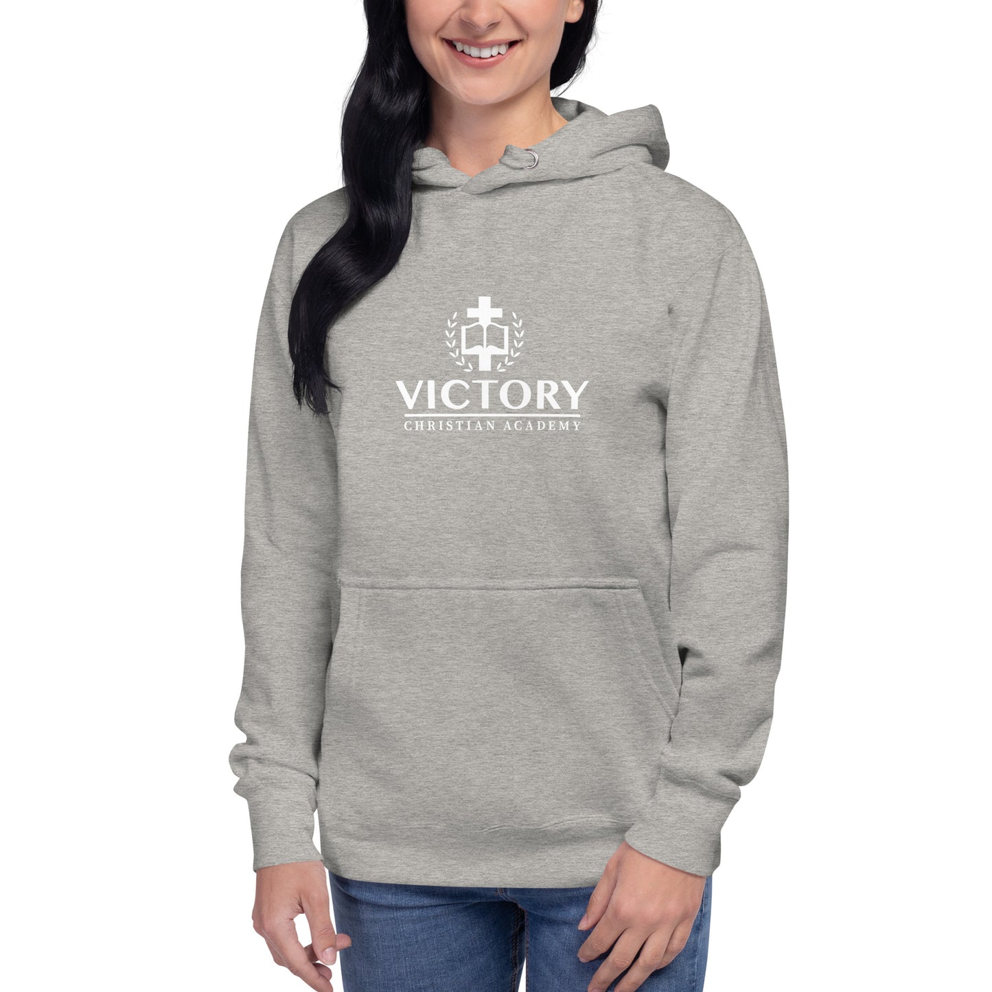 VCA White Logo Unisex Hoodie