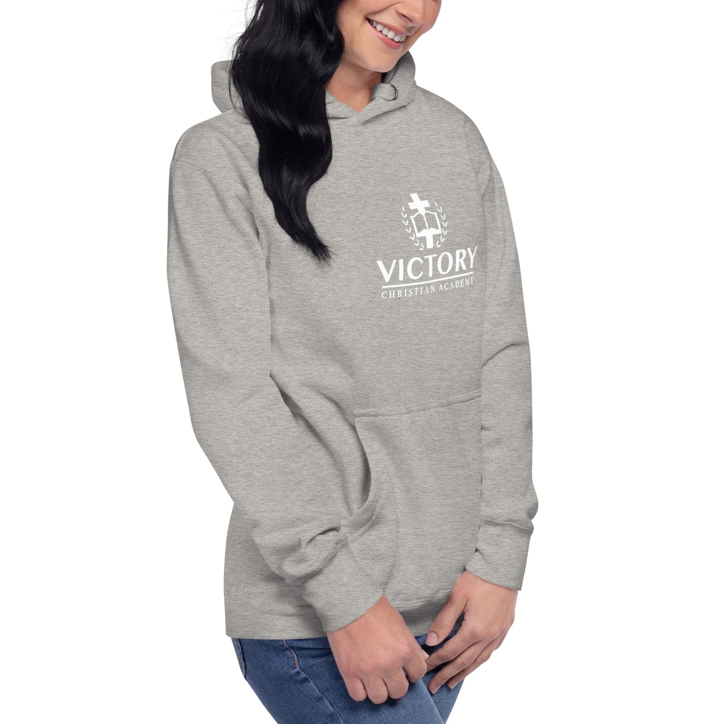 VCA White Logo Unisex Hoodie