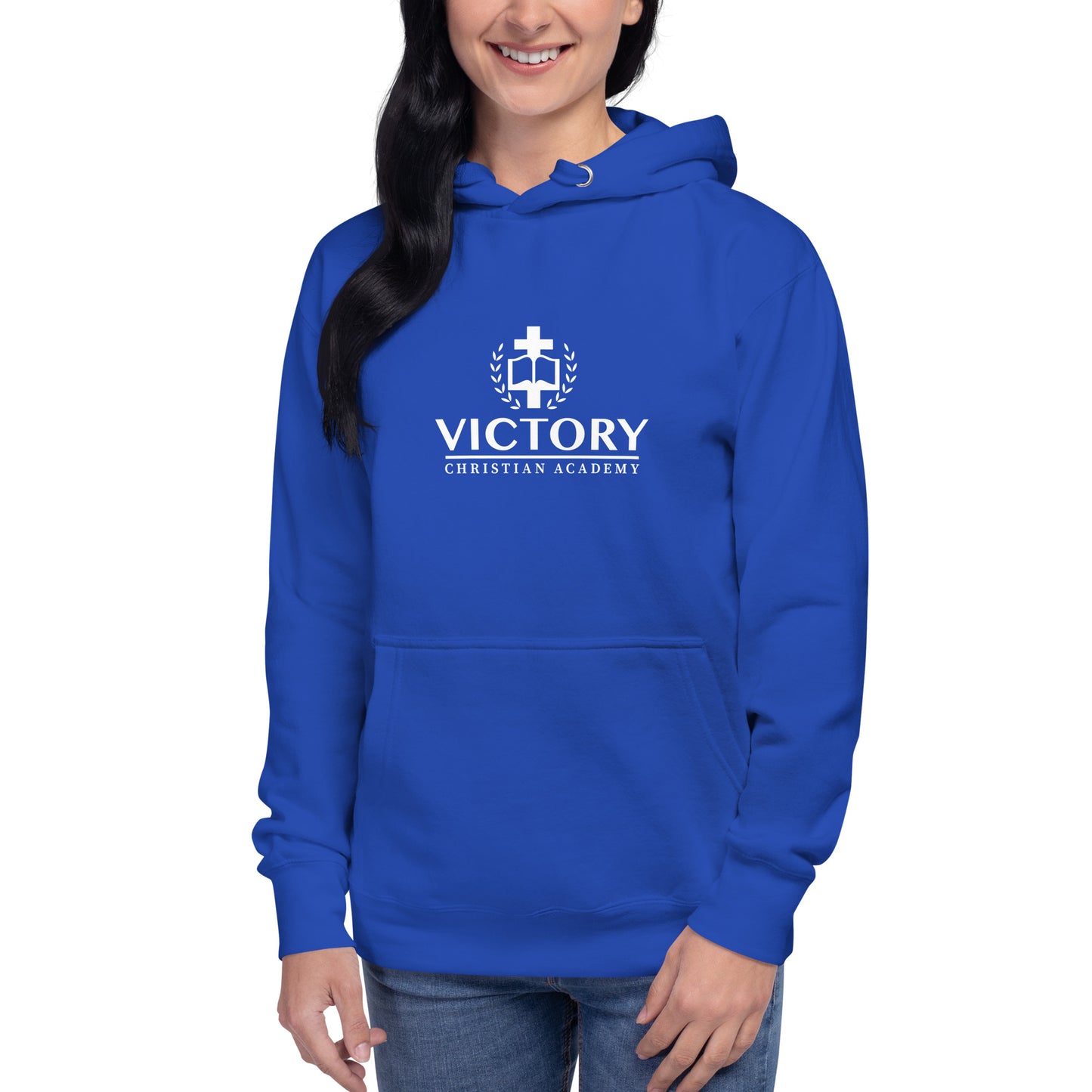 VCA White Logo Unisex Hoodie