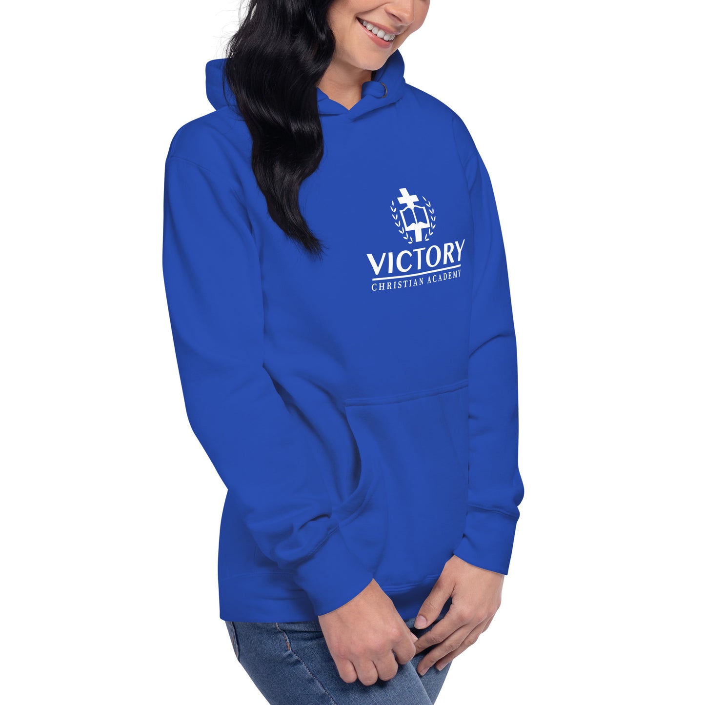 VCA White Logo Unisex Hoodie